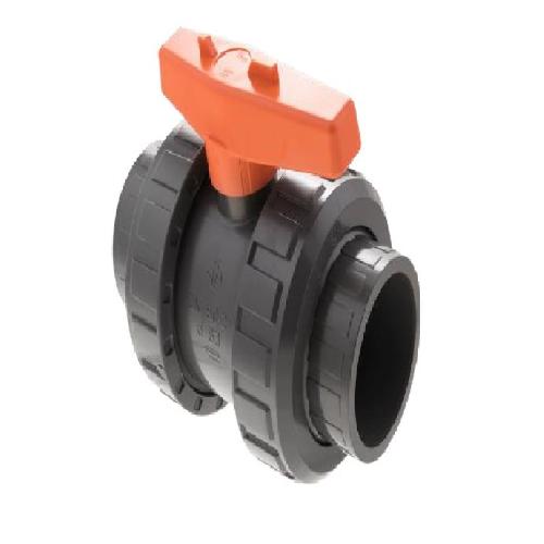 Praher Plastics Canada Ltd; Bv6-2001Pes; S6; 2" True Union Ball Valve Skt X Skt