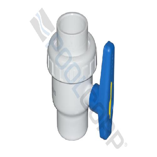 Praher Plastics Canada Ltd; 150-010; 1.50" Single Union Ball Valve Skt X Skt