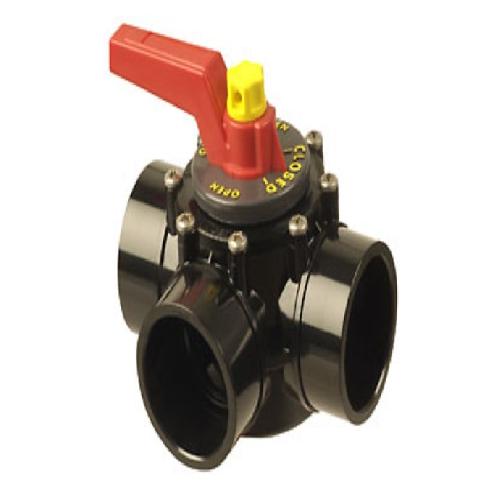 Praher Plastics Canada Ltd; Ov3-2010; 2.50" Diverter Valve 3 Port Cpvc Valve Socket