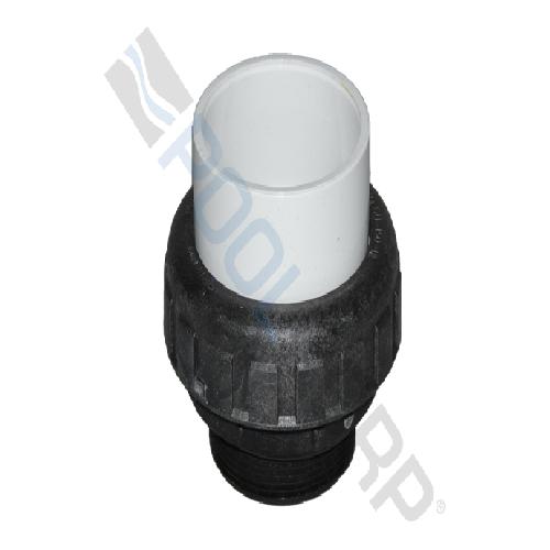 Praher Plastics Canada Ltd; 200-906; 2" Mip X Skt C/W O-Ring; Heat Resistant