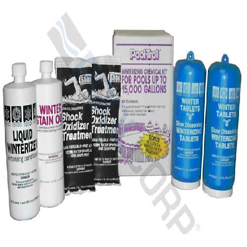 Qualco Chemicals 57535 Pool Trol(R) Winterizing Kit; 6/Case