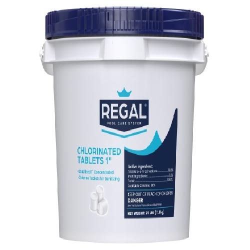 Regal 12001568 Chlorinated Tablets 1”; 25 Lb.