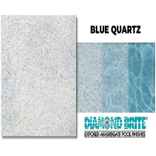 Southern Grouts & Mortars; PBC309 Diamond Brite(TM) Exposed Aggregate Pre-Blended Pool Finish; Blue Quartz; 80 lb