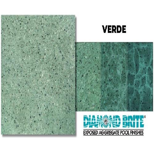 Southern Grouts & Mortars; PBC326 Diamond Brite(TM) Exposed Aggregate Pre-Blended Pool Finish; Verde; 80 lb