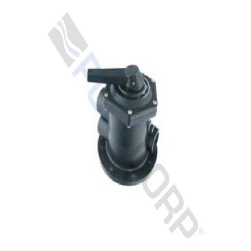 Pentair 14971-TM-22-L Top Mount MultiPort Valve; 2 Inch
