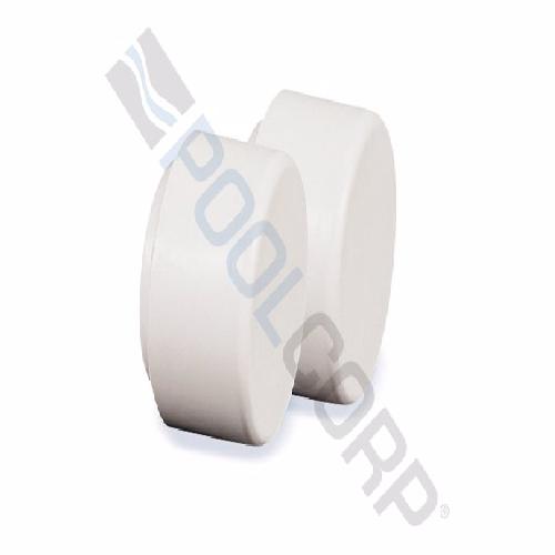 International Leisure Products 87902 Ladder Bumper For Both 1.7 Inch and 1.9 Inch OD Rails; Molded Rubber; White