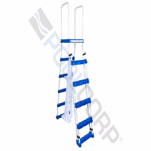 International Leisure Products 87950/87952L Swimline(R); Hydrotools(TM) Entry Ladder with Safety Barrier; 48 Inch Height Wall