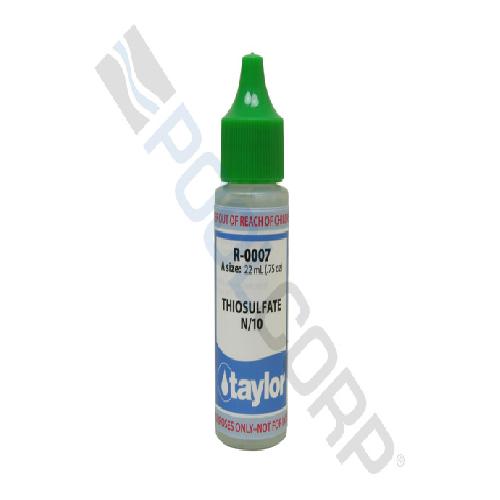 Taylor Technologies R-0007-A-24 Thiosulfate N/10; 3/4 oz