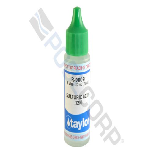Taylor Technologies R-0009-A-24 Sulfuric Acid .12N; 3/4 oz