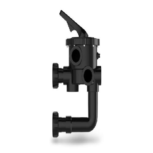 Zodiac A0553645 Side Mount Multi-Port Valve with Pre-Plumbed Union Kit For Jandy(R) Pro Series DEL48 and DEL60 Filters; 2 Inch