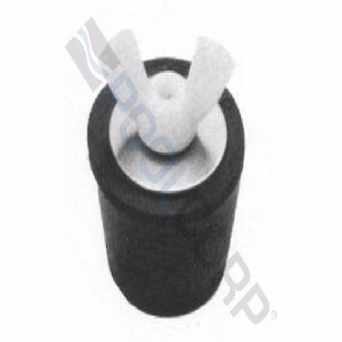 Technical Products #0 Expansion Plug for 1/2" Pipe; 0.63"; Nylon Wingnut; Rubber
