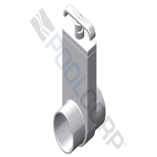 Waterway Plastics; 880-2000; 2? Slice Valve – 2? Spigot x 2? S
